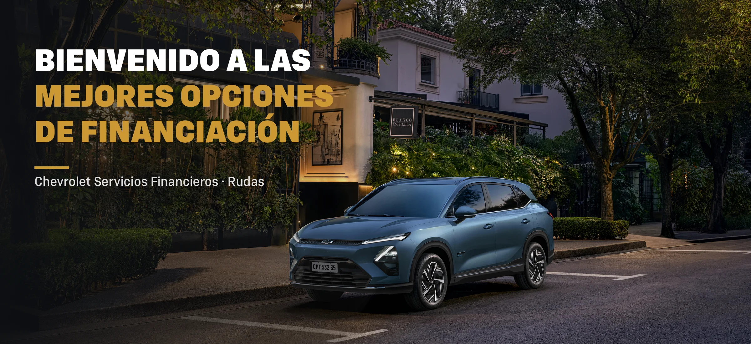Bienvenido a las mejores opciones de financiación - Chevrolet Rudas