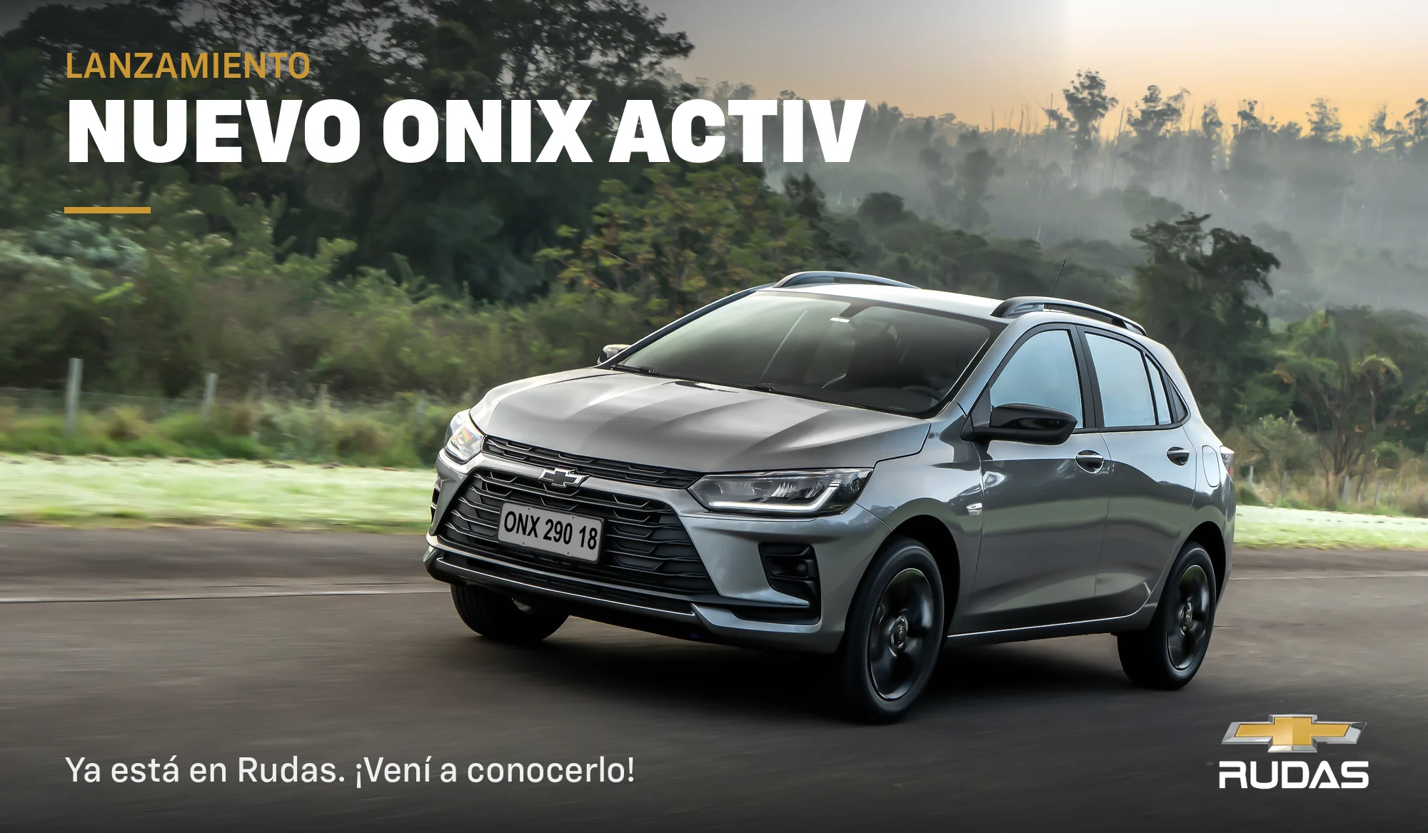 Lanzamiento: nuevo Chevrolet Onix Activ, ya está en Rudas